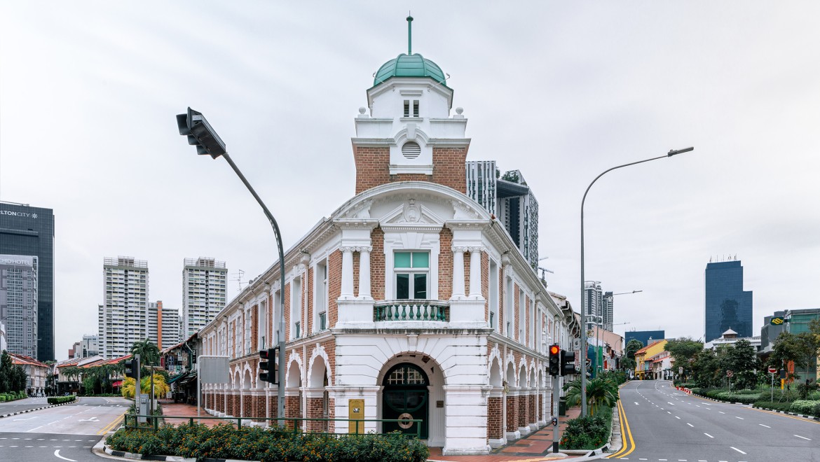 Born Restaurant is located in Jinrikisha Station, one of the few historic buildings in Singapore (© Owen Raggett)