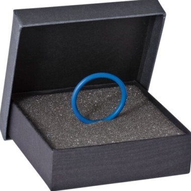 Blue seal ring in box