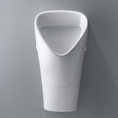 The easy-to-clean Geberit Renova trigonal urinal for profitable installations