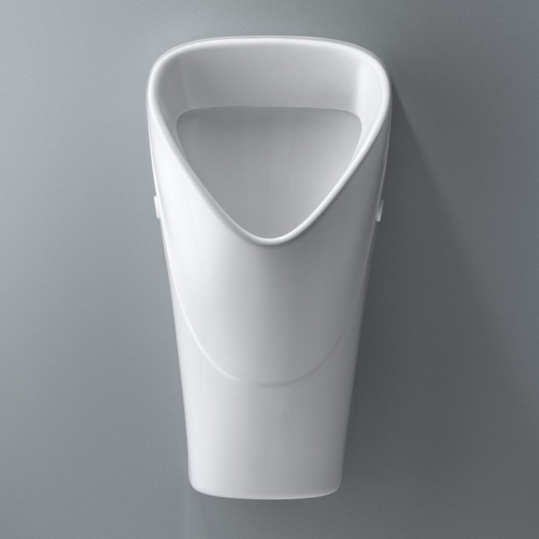 The easy-to-clean Geberit Renova trigonal urinal for profitable installations