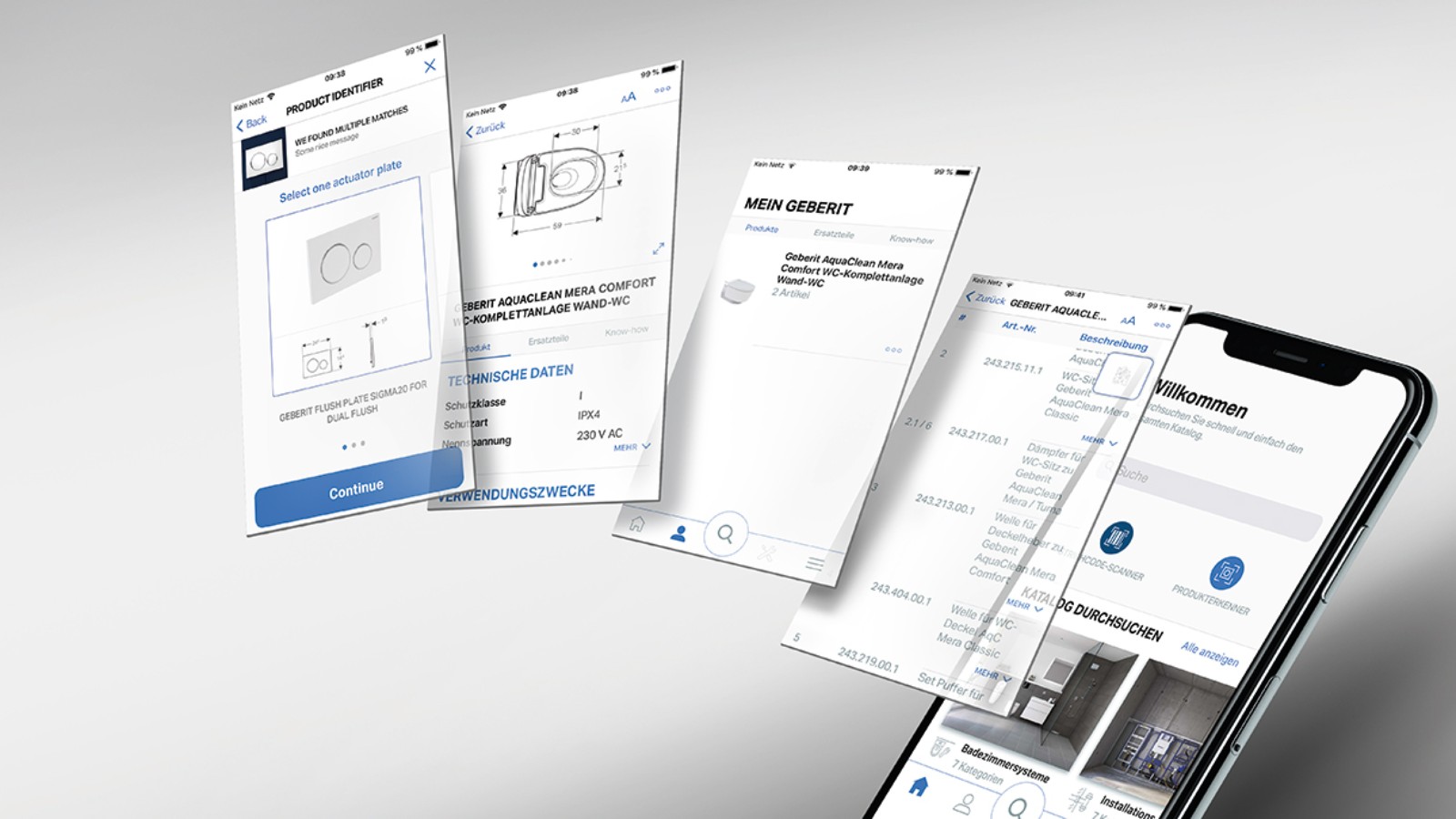 Geberit’s expertise is always just a tap away with the Geberit Pro app.