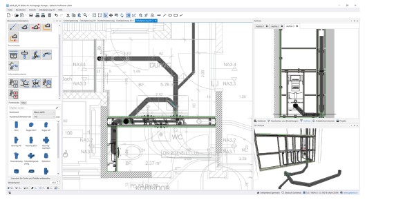 Planning of prefabrication for drainage systems