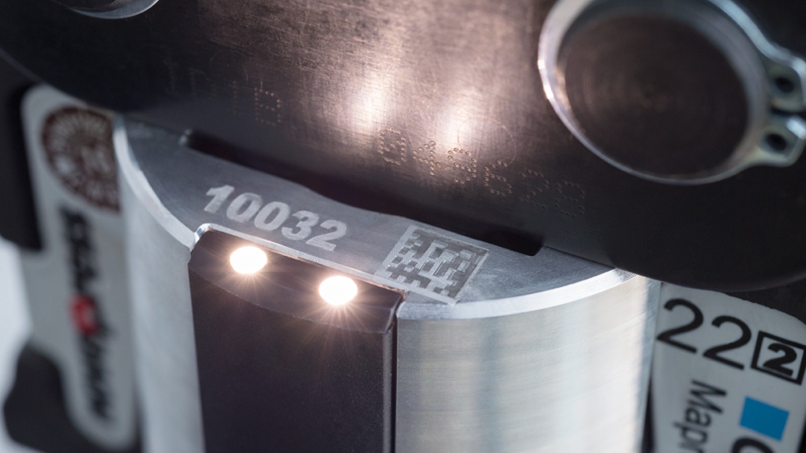 Geberit pressing tool with pressing point light provides optimum visibility in dark corners