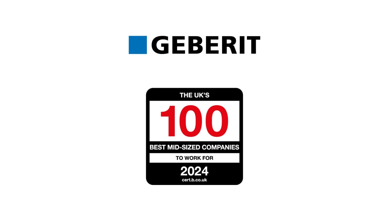 Geberit named among Best Companies to Work For 2024 Geberit named among Best Companies to Work For 2024