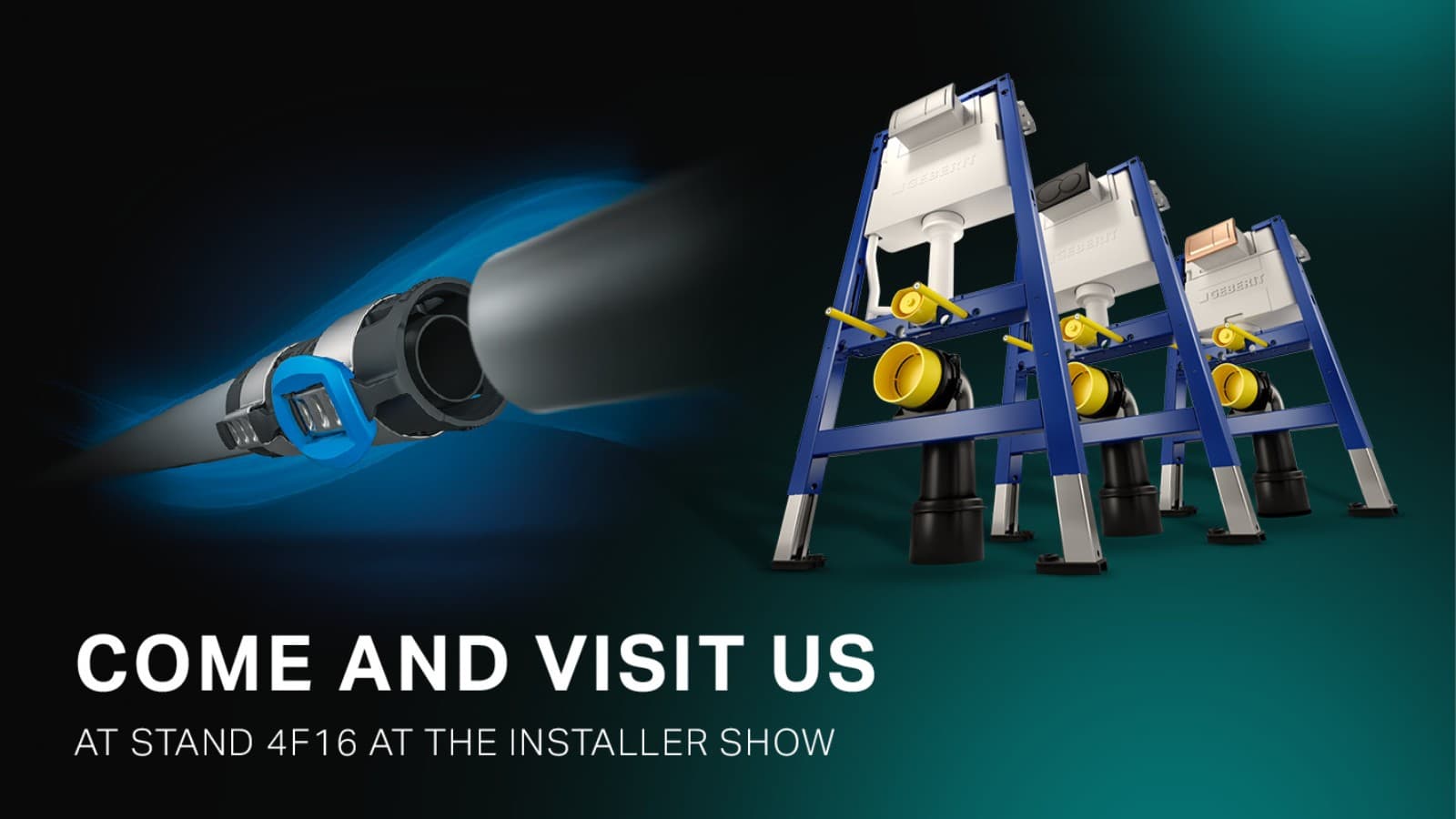 Join Geberit UK at Installer Show 2025 Join Geberit UK at Installer Show 2025