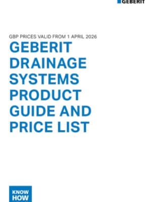Geberit Drainage Systems Price List (EUR) Geberit Drainage Systems Price List (EUR)