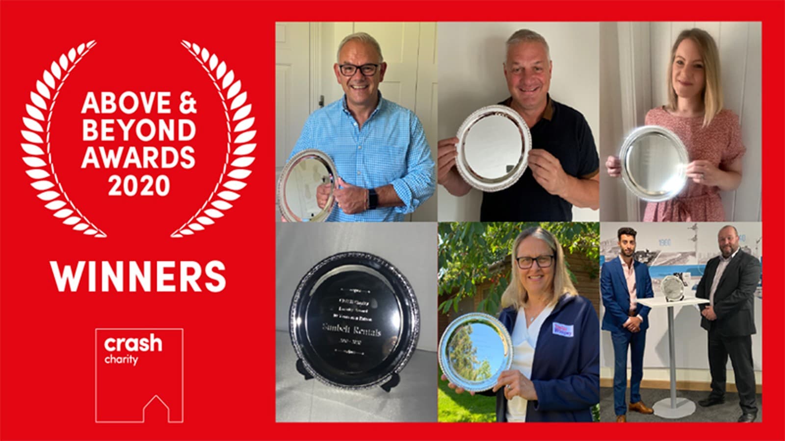 Geberit are winners of a CRASH Above and Beyond Award Geberit are winners of a CRASH Above and Beyond Award