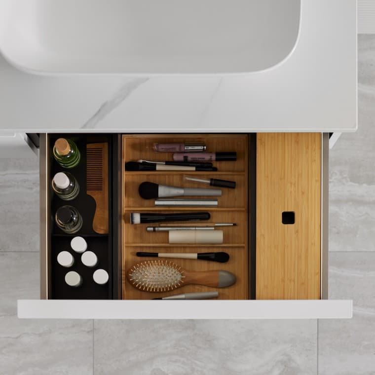 Geberit iCon washbasin cabinet without trap cut-out Geberit iCon washbasin cabinet without trap cut-out