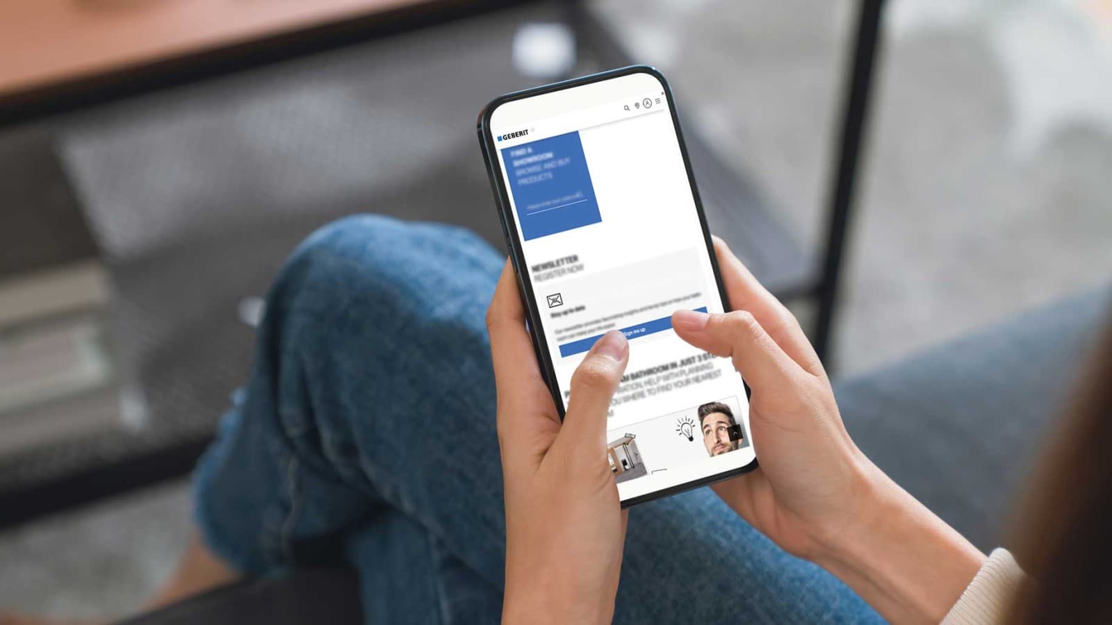 Registration for the Geberit newsletter for end customers Registration for the Geberit newsletter for end customers