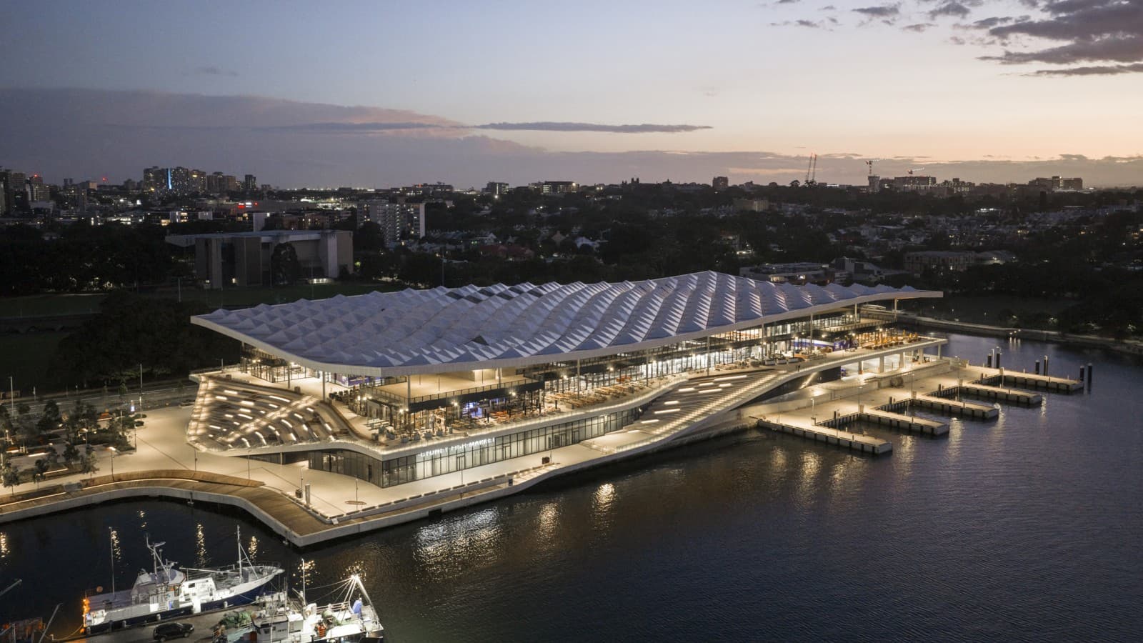 The New Sydney Fish Market at Blackwattle Bay (© Rasmus Hjortshoj) The New Sydney Fish Market at Blackwattle Bay (© Rasmus Hjortshoj)