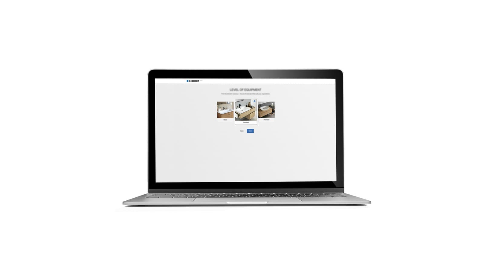 Choose your bathroom furnishings with the Geberit Inspiration Tool Choose your bathroom furnishings with the Geberit Inspiration Tool