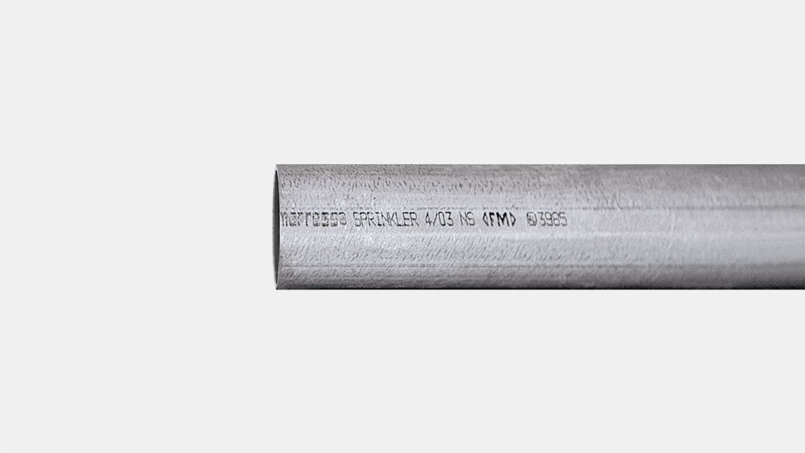 Geberit Mapress Carbon Steel system pipe inside and outside zinc-plated Geberit Mapress Carbon Steel system pipe inside and outside zinc-plated